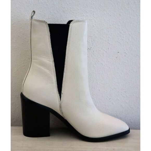 Marc Fisher LTD MLKRISTIE-150 Women Sz 9.5M Ivory Kristie High Heel Booties - Picture 12 of 12